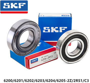 10pcs original sweden SKF high speed bearing 6200 6201 6202 6203 6204 6205 6206 -2Z 2RS1 ZZ 2RSH C3 deep groove ball bearings