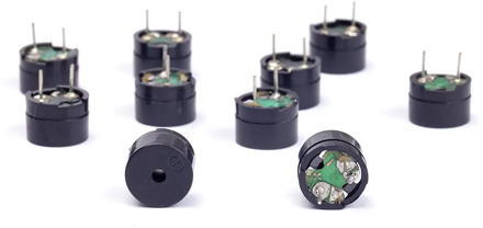 10PCS Passive Buzzer AC 12MMx8.5MM 12085 42R Resistance 3V 5V 9V 12V In Common Use Mini Piezo Buzzers For Arduino Diy Electronic