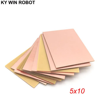 10pcs PF PCB Single Side Copper Clad plate DIY PCB Kit Laminate Circuit Board 5x10cm