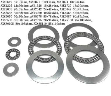 10Pcs Plane Thrust Needle Roller Bearing AXK0619 AXK0821 AXK1024 AXK1226 AXK1528 AXK1730 AXK2035 AXK2542 AXK3047 To AXK 3552+2AS