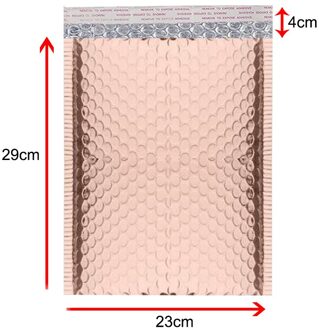 10Pcs Poly Bubble Mailer Enveloppen Tassen Gevoerd Zelf Seal Padded Zware Waterdichte Afdichting Verpakking Enveloppen 23cmX29cm