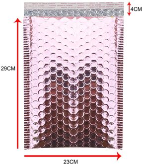 10Pcs Poly Bubble Mailer Enveloppen Tassen Zelf Seal Padded Zware Waterdichte Afdichting Verpakking Enveloppen 23cmX29cm