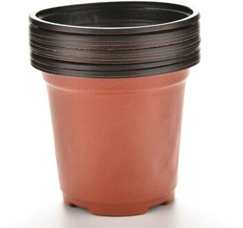 10pcs PP Plastic Bloempotten Kleine Potten Kwekerij Potten Hoogte De 8cm Selectie