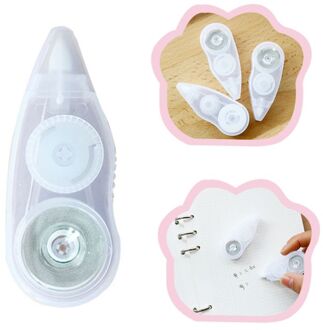 10Pcs Praktische Correctie Tape Roller 6M Lange Witte Sticker Studie Kantoorbenodigdheden Tool R66C