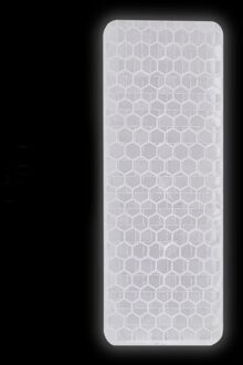 10Pcs Reflecterende Tape Veiligheid Stickers Zelfklevende Waarschuwing Conspicuity Sticker Voor Motorfietsen Fietsen (Assorti Kleur)