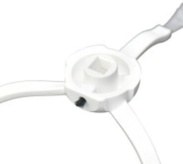 10Pcs Robot Veegmachine Side Borstels Accessoires Voor Dreame F9 D9 Robotic Stofzuiger Borstels Onderdelen Cleaning Tool Kit wit