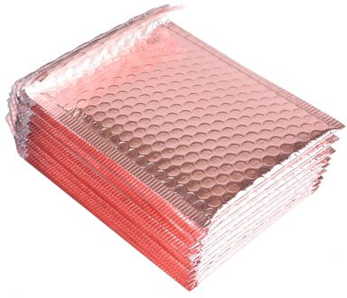 10Pcs Rose Gold Bubble Envelop Bubble Mailer For A Mailing Zak Verpakking Wedding Favor Bag 15X20 + 4Cm