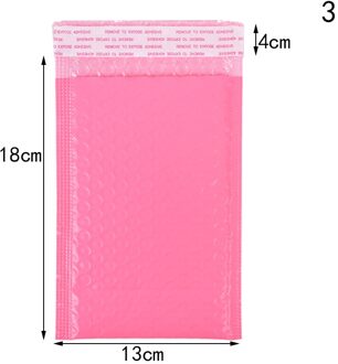 10Pcs Roze Papier Bubble Gewatteerde Mailers Enveloppen Bag Bubble Mailing Envelop Zak Verpakking Tassen Mailer Zakken 3