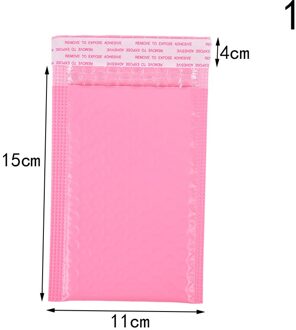 10Pcs Roze Papier Bubble Gewatteerde Mailers Enveloppen Bag Bubble Mailing Envelop Zak Verpakking Tassen Mailer Zakken