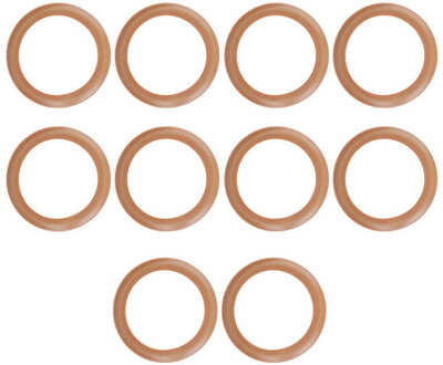 10Pcs Rubber Zuiger Ring Geïsoleerde Pomp Accessoires O-Ringen Wasmachine Voor 550W/1100W/1500W Olievrije Stille Luchtcompressor