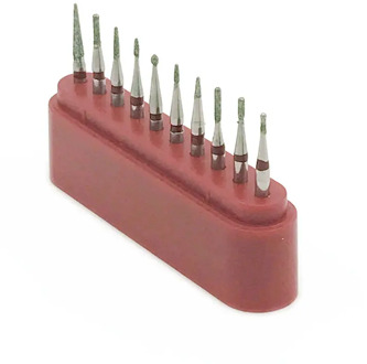 10pcs/Set Dental FG diamond burs kit For Children's Teeth Preparation 1.6mm