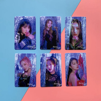 10Pcs/set KPOP Momoland Starry Night Photocard Lomo Crystal Card Sticker Paper Small Cards Album Starry Night JooE TIKI TAKA
