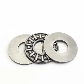 10pcs/set Miniature Bearing Steel Thrust Needle Roller Bearings Ultra Shim Thrust Bearings AXK2035+2AS For Pipeline System