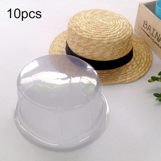 10pcs /set PVC Transparent Hat Holder Support Cap Holder Support Prop Up Open Up Display Cap Holder