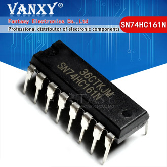 10pcs SN74HC161N DIP-16 TC74HC161AP 74HC161 DIP HD74HC161P DIP16 counter