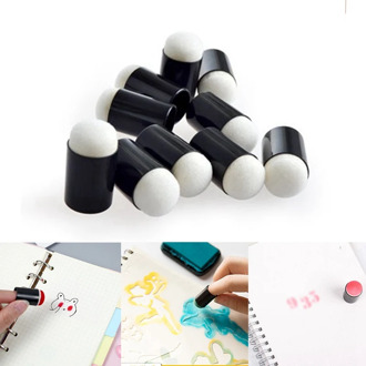 10pcs Sponge Daubers for Finger Daubers Sponger Foam applying ink/chalk/inking/staining DIY Crafts Scrapbooking Painting Tool
