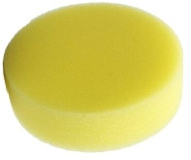 10Pcs Sponzen Auto Cleaning Wassen Voor Meest Modellen Polijsten Pad Ronde Geel