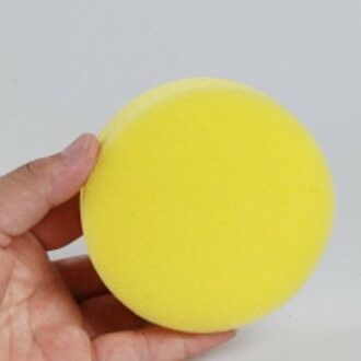 10Pcs Sponzen Cleaning Wash Voor Meest Modellen Polijsten Pad Waxen Geel