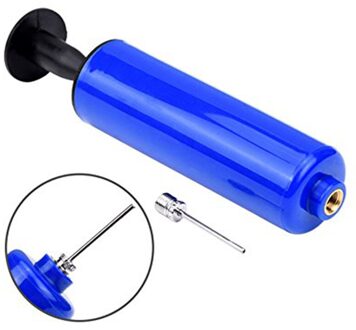 10Pcs Sport Ball Opblazen Pomp Naald Basketbal Voetbal Air Valve Rvs Inflatie Adapter 10stk met pump