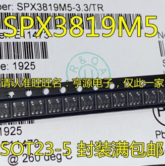 10Pcs SPX3819M5-3.3 SPX3819M5-L-3-3/Tr SPX3819M5-3.3/Tr L3LX