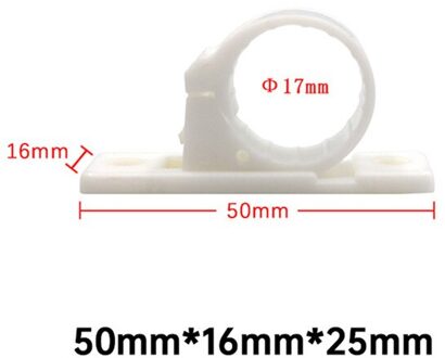 10Pcs Sticky Bedrading Vaststelling S Base Haak Draad Kabel Gadget Clip Zelfklevende Snap Type Vaste Kabel Lijn Clip klem wit-L