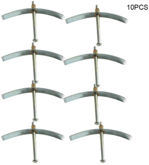 10pcs Switch Box Repair Tool Repairing Accessories Wall Socket Mount Cassette Repair Screw Hook Steel Junction Fixed