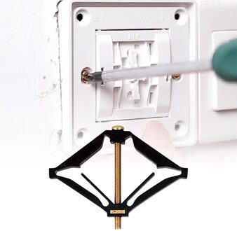 10Pcs Switch Cassette Socket Bottom Doos Hersteller Ondersteuning Staaf Elektricien Accessoire Voor 86Mm X 86Mm Muur-type Cassettes Reparatie Tool