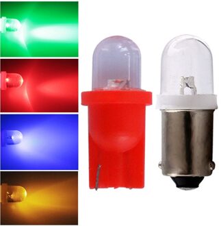 10pcs T10 194 W5W BA9S T4W 6V 6.3V Pinball Led Verlichting voor Bally Pinball Game Machine wit rood blauw geel groen DC 6V licht Rood / T10