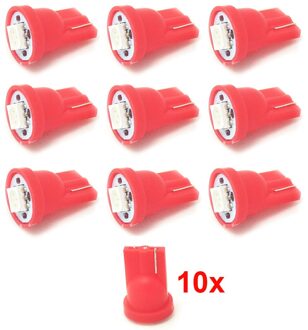 10Pcs T10 Wedge 5050 Smd Auto Led Gauge Cluster Lichten 147 152 Snelheidsmeter Lampen SP99 geel