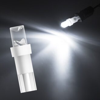 10pcs T5 LED Car Dash Dashboard Lights 74 73 286 Instrument Panel Lamp Speedometer Wedge Side Bulb Concave Lens Green White Blue wit