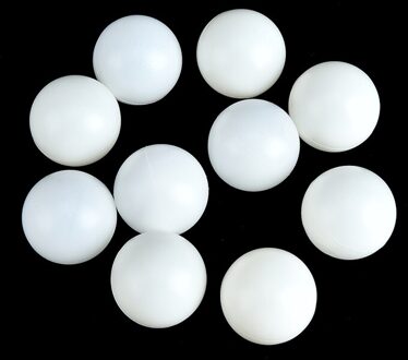 10Pcs Tafeltennis Ballen 40 + Mm Abs Plastic Bal Voor Ping Pong Training Ballen Tafeltennis Training ballen wit
