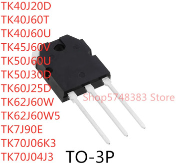 10PCS TK40J20D TK40J60T TK40J60U TK45J60V TK50J60U TK50J30D TK60J25D TK62J60W TK62J60W5 TK7J90E TK70J06K3 TK70J04J3 TO-3P