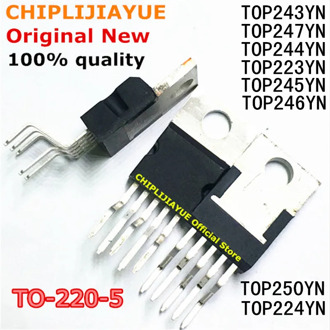 10PCS TOP247YN TOP223YN TOP243YN TOP244YN TOP245YN TOP246YN TOP250YN TOP224YN TO-220 TO220 New and Original IC Chipset