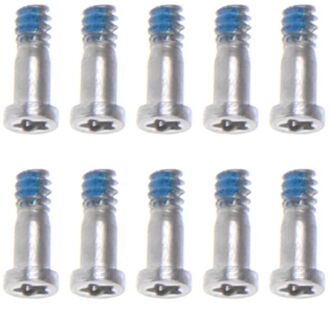 10Pcs Torx Schroef 5-Point Star Bottom Schroeven Kit Voor Telefoon 6/6S/6 Plus/6S Plus/5S zwart
