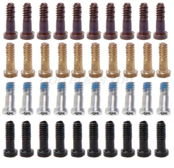 10Pcs Torx Screw 5-Point Star Bottom Screws Kit For iPhone 6/6S/6 Plus/6S Plus/5S Drop Shipping