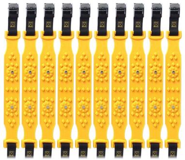 10Pcs Tpu Autoband Anti-Slip Sneeuwkettingen Universele Winter Banden Wielen Sneeuw Chain Fit Voor Sneeuw Road en Zand Road