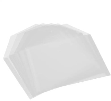 10pcs Transparent Dies Stamps Collections Case DIY Scrapbooking Stencil Cutting Dies Storage Set Template Holder Storage Pouch