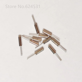 10pcs Tuning fork type columnar crystal 2*6 206 crystal Cylindrical crystal 32K 32KHZ 32.000KHZ resonator
