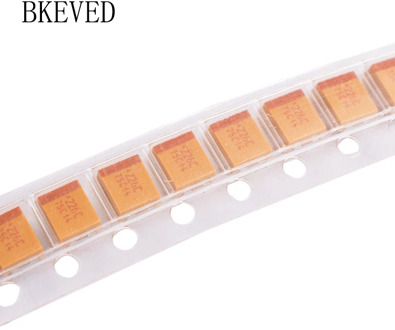 10pcs Type B-3528 6.3V 10V 16V 25V 35V 50V 1UF 2.2UF 4.7UF 10UF 22UF 33UF 47UF 100UF Tantalum Capacitor 106E 105V 107J 226C 107A