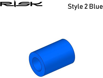 10Pcs Ultralight Zachte Siliconen Fiets Kabel Protector Mtb Racefiets Nachtlampje Bescherm Ring Brake Shifter Onderdelen Behuizing Plug stijl 2 blauw