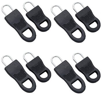 10Pcs Universele Afneembare Rits Puller Set Rits Reparatie Kits Diy Handgemaakte Craft Quilten Kleding Zakken Levert # W2G