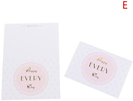 10Pcs Valentijnsdag Wenskaart Business Wensen Kaart Jaar Postkaart Universele Feestelijke Bericht Kaart XSHG138-E