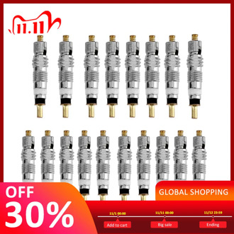 10pcs Valve Core Replacement Presta To Schrader French Air Pump Bicycle MTB/Road Bike Valve and Removal Tool Cycling Accessories