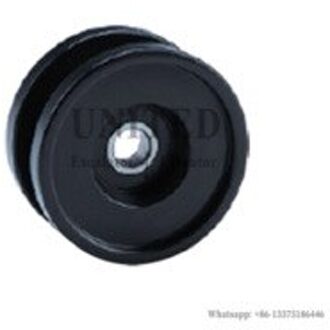 10Pcs Verenigde Roltrap Zwart Gids Roller GAA456DH1 OD70mm W34mm 6201RS Zonder Schroef