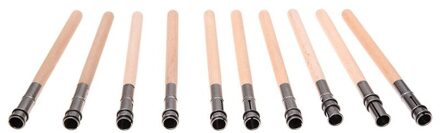 10Pcs Verstelbare Potlood Verlenger Holder School Art Schrijven Extender Tool