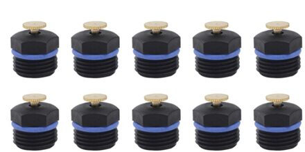 10Pcs Verstelbare Verneveling Nozzle Lage Druk Verneveling Sprinkler Koeling Bevochtigen Stofverwijdering Tuin Sprinklers 20stk