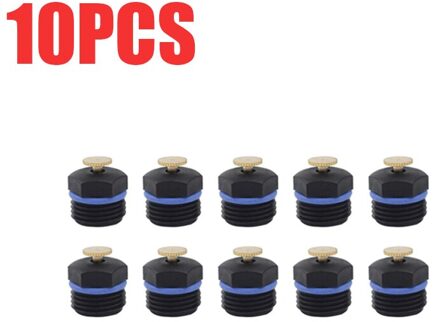 10Pcs Verstelbare Verneveling Nozzle Low Fog Nozzle Sprinkler Koeling Bevochtigen Stofverwijdering Tuin Besproeien Sprinklers Duurzaam