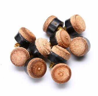 10pcs Vervangen Pool Snooker Biljart Schroeven 10mm op Tafel Cue Bal Tips Stok Snooker & Biljart Accessoires