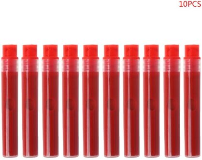 10Pcs Vervanging Mooie Sneldrogende Verse Vullingen Whiteboard Marker Pennen Schoolbenodigdheden Briefpapier Goud