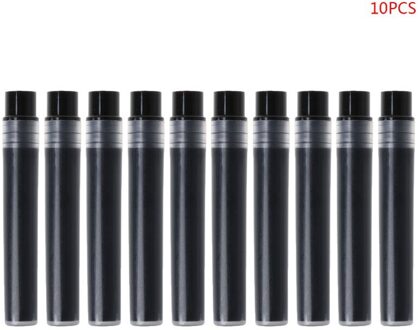 10Pcs Vervanging Mooie Sneldrogende Verse Vullingen Whiteboard Marker Pennen Schoolbenodigdheden Briefpapier zwart